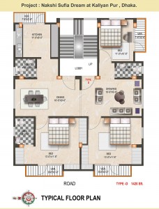 floor plan nakshi Homes Ltd | real estate developer