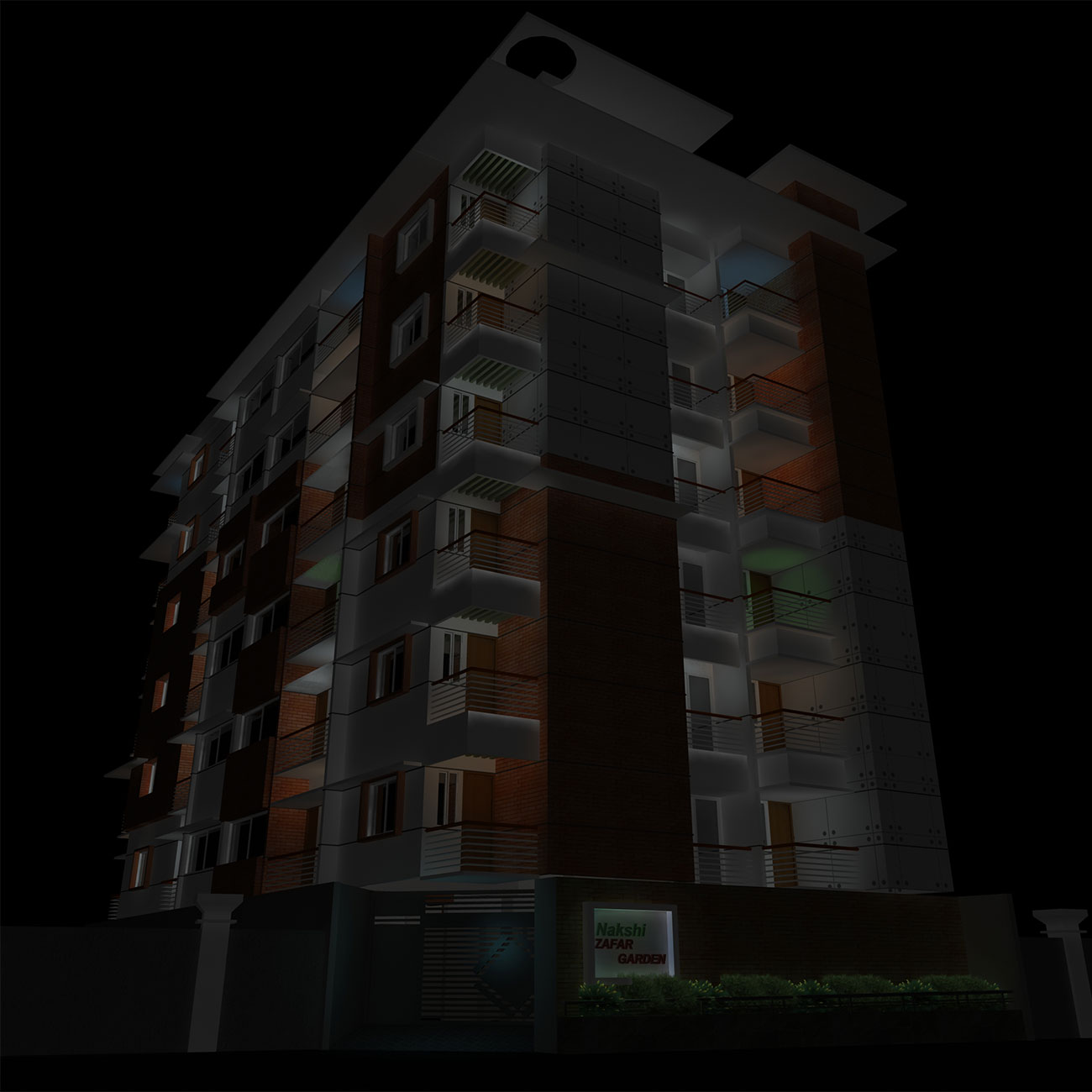 Zafar Garden | Nakshi Homes ltd