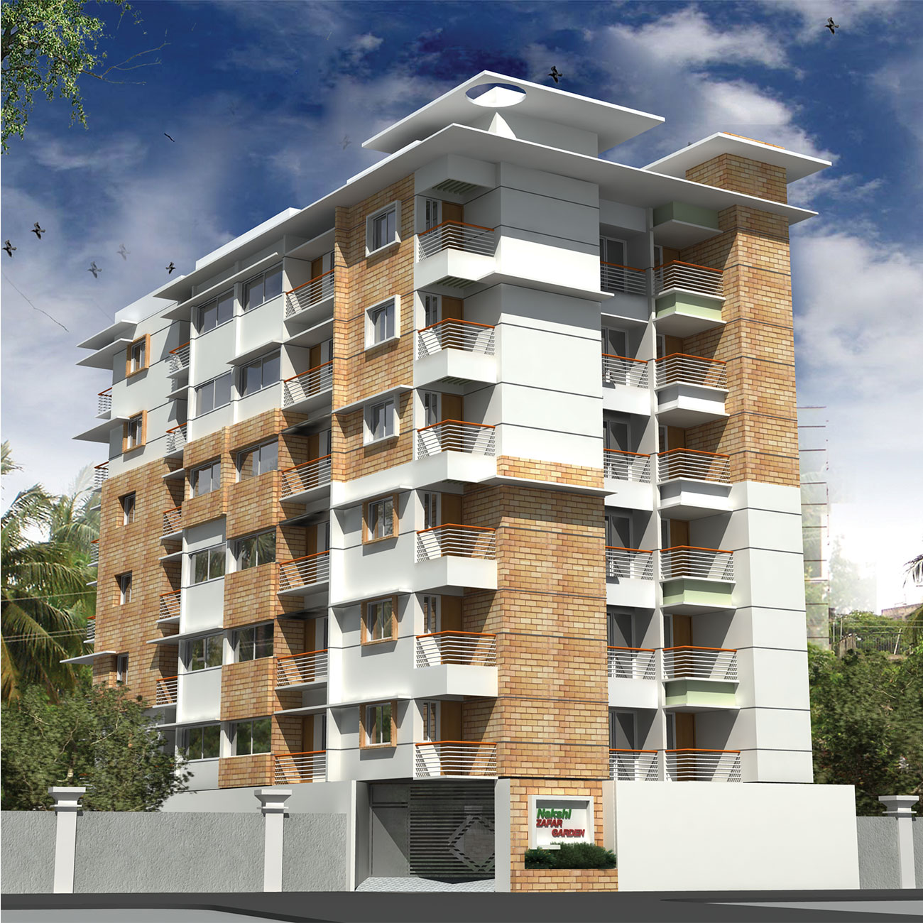 Zafar Garden | Nakshi Homes ltd